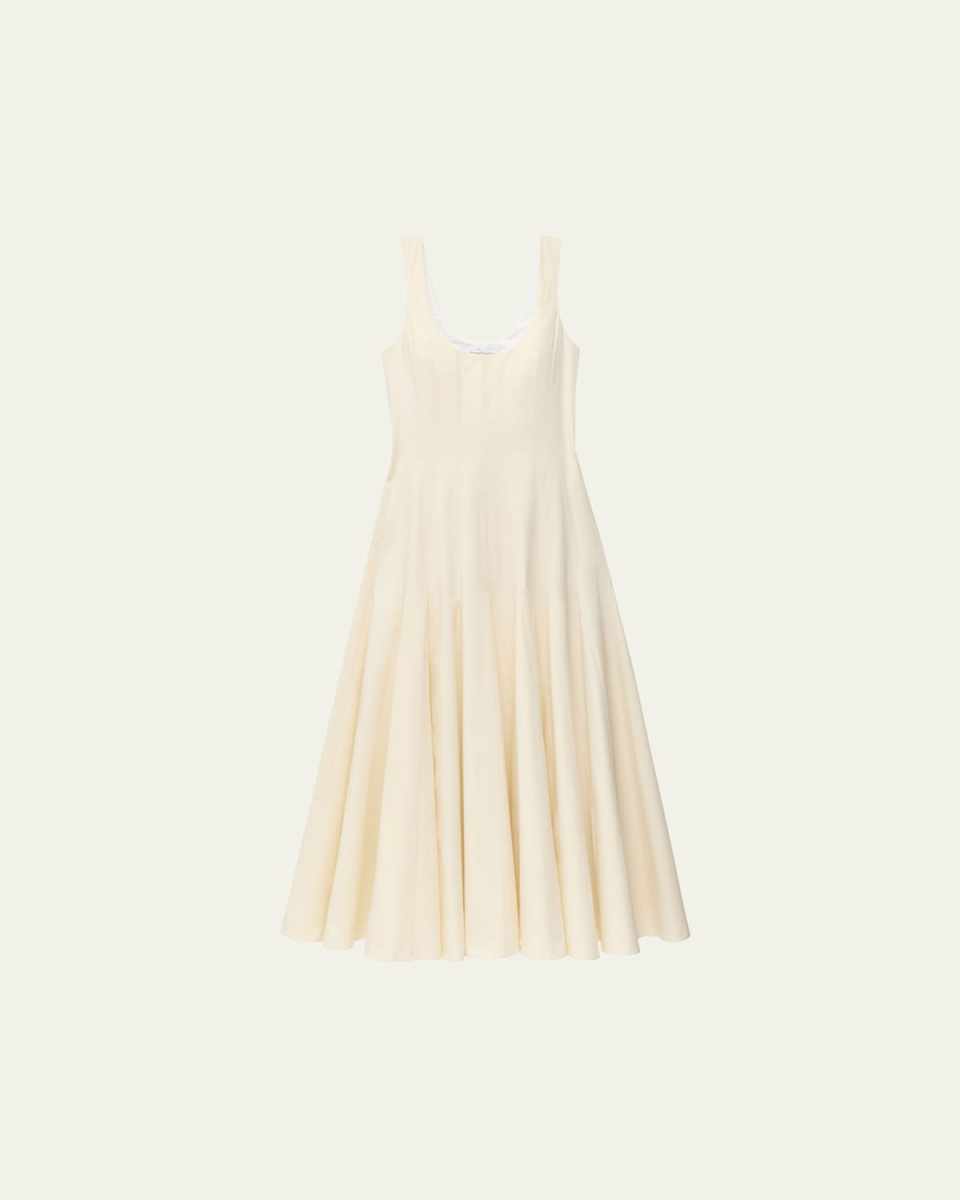 Sleeveless Flare Maxi Dress